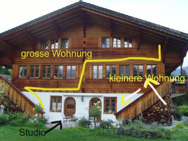 Bergluft Bed & Breakfast Lenk Exterior photo
